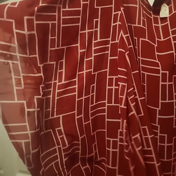 Brand new Red and white Midi caftan - Picture 4 of 4